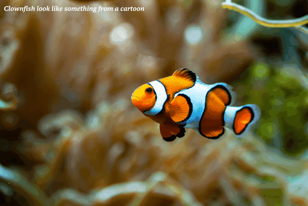 Clownfish swimming in the Indian Ocean - unusual wildlife encounters
