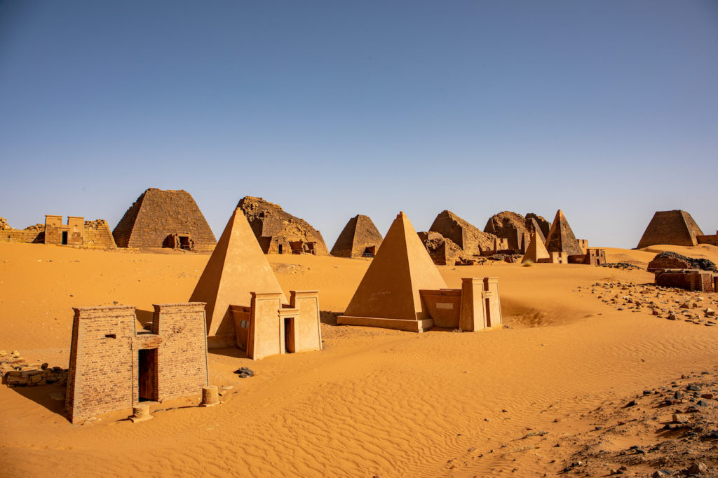 Meroe Pyramids Sudan by evenfh SHutterstock