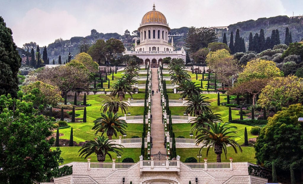 Bahai Gardens Haifa Israel by bys Shutterstock