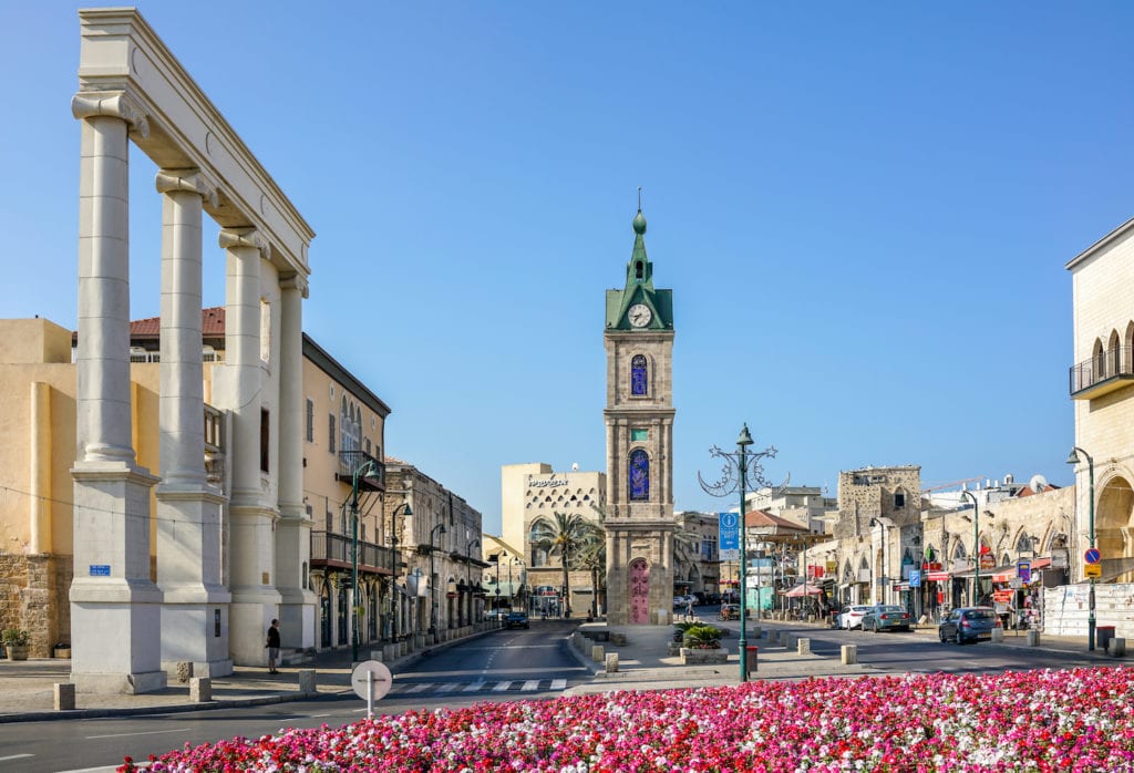 Yossi Carmel square Tel Aviv Israel by Boris-B Shutterstock