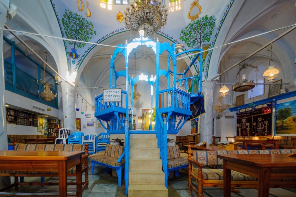 Abuhav Synagogue Safed Israel by RnDmS Shutterstock