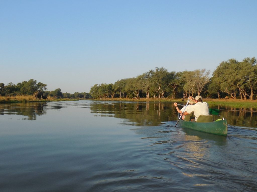 Canoe Safari Lower Zambezi Zambia by Bob Hayne