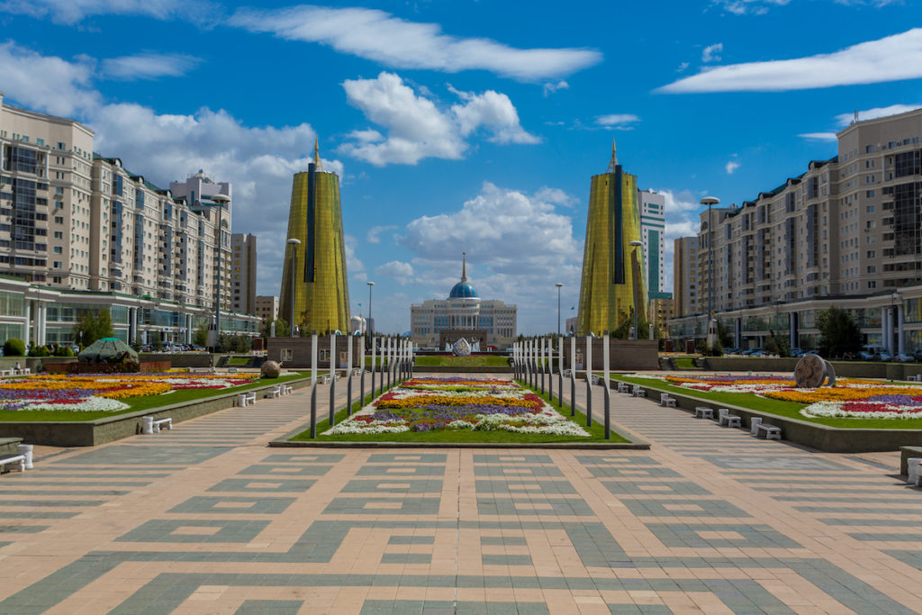 Ak Orda Presidential Palace Nur-Sultan by Alexandr Vlassyuk Shutterstock