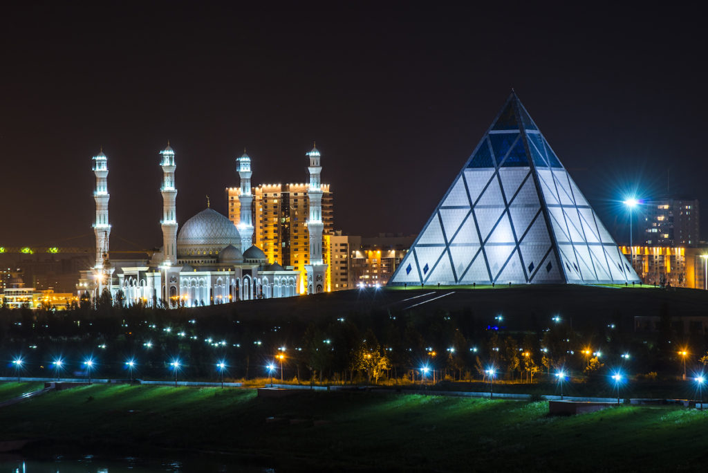 Palace of Peace and Reconciliation Our-SUltan Kazakhstan by Tracy ben Shutterstock