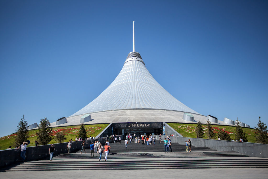 Khan Shatyr Nur-Sultan Kazakhstan by freedast Shutterstock