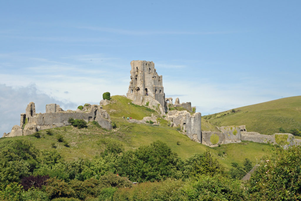 Corfe Castle Dorset by Alexandra Richards