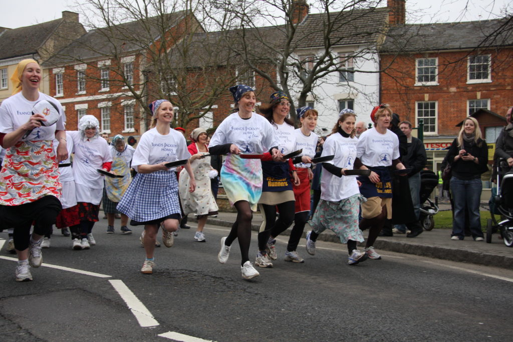 Only Pancake Race Buckinghamshire Shrove Tuesday by Robin Myerscough Flickr