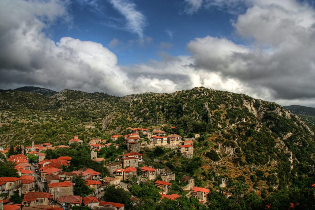 Stemnitsa Peloponnese Greece by Evlahos Wikimedia Commons