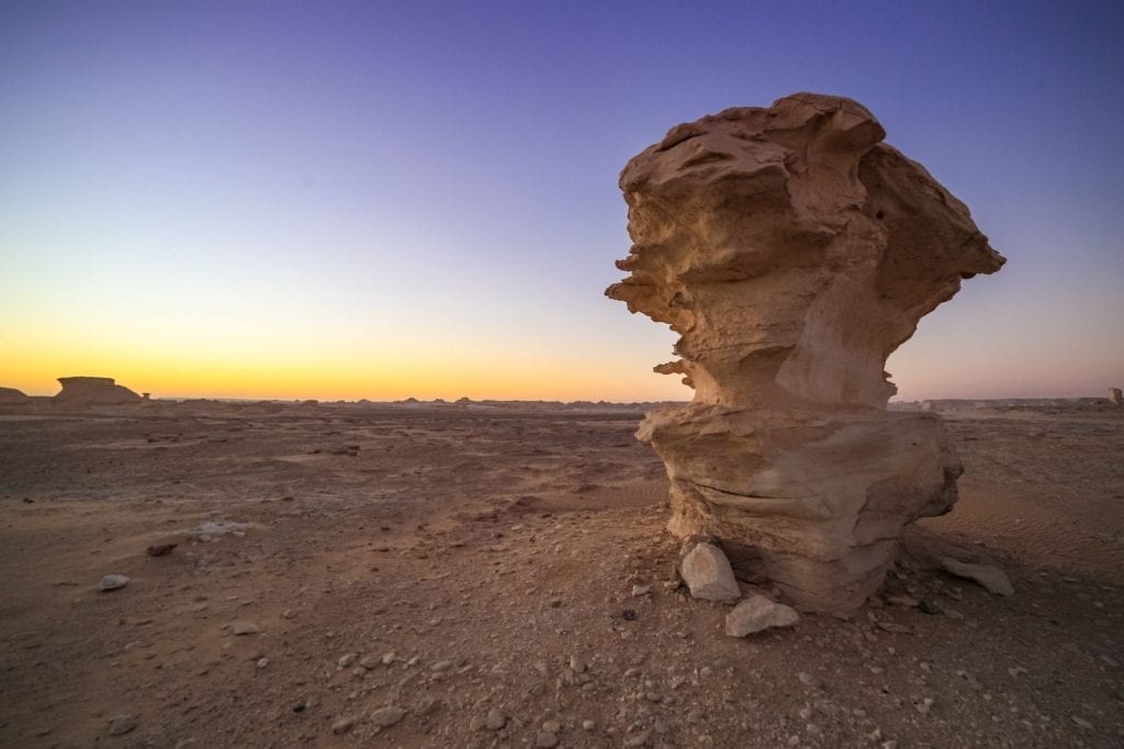 White Desert egypt otherworldly landscapes