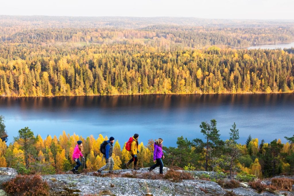 Hiking, Dalsland, West Sweden by Henrik Trygg, West Sweden Tourist Board