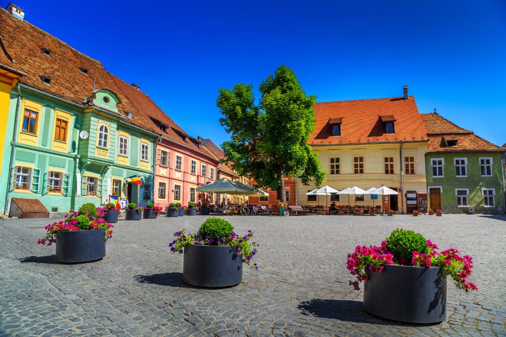 Sighişoara Translyvania Romania by Gaspar Janos Shutterstock