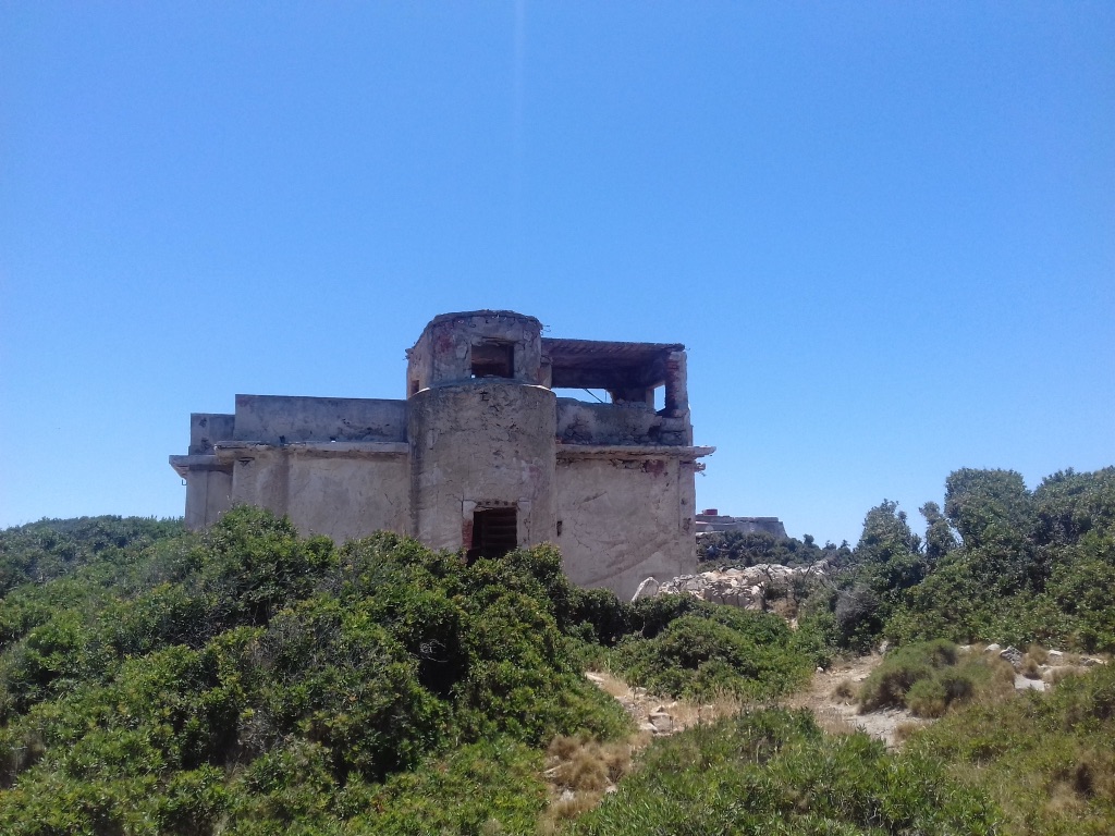 abandoned building greece