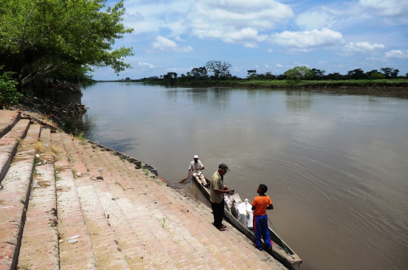 on the magdalena river colombia