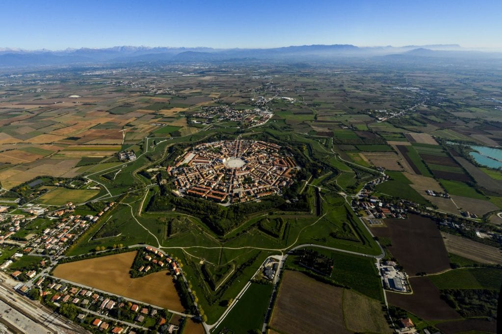 Palmanova Friuli Venezia Giulia Italy travel lockdown