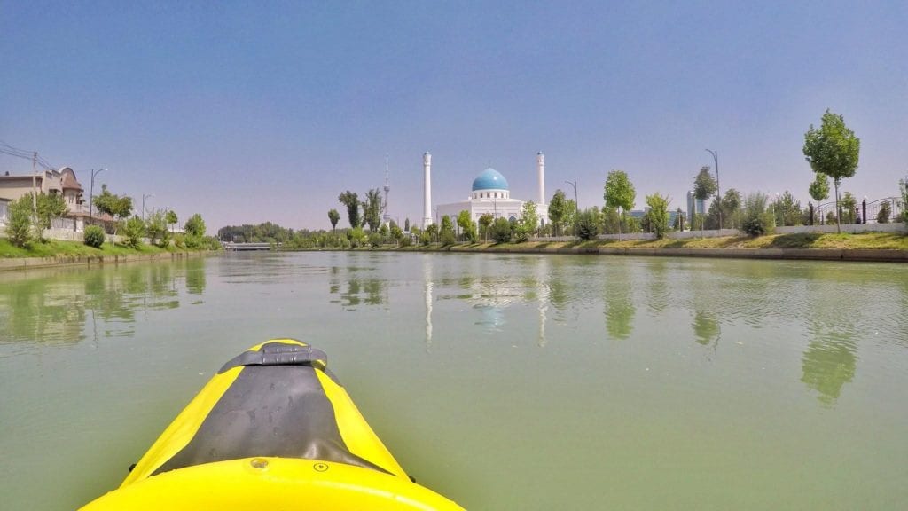 Ankhor Canal kayaking Tashkent 