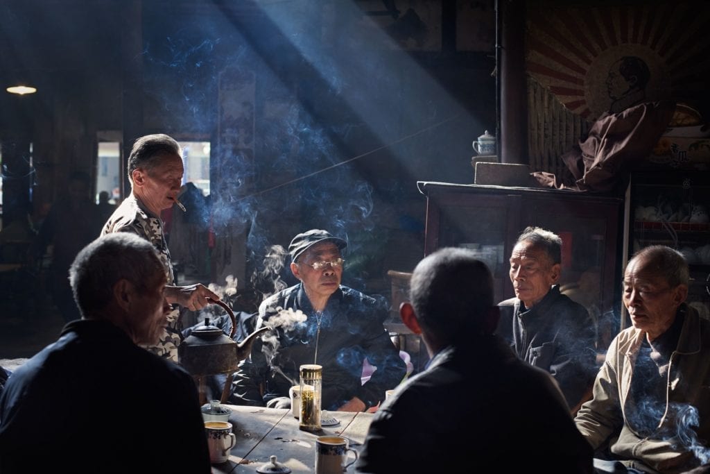 The oldest teahouse in China Sichuan province