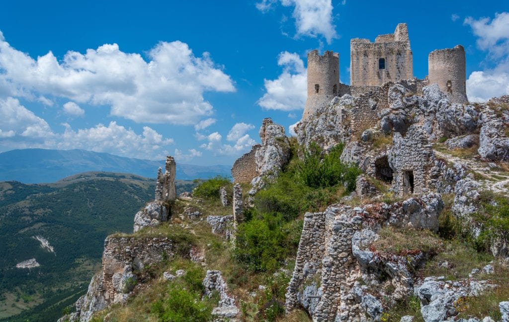 Fortress of Rocca Calascio Abruzzo Italy by Stefano Valeri, Shutterstock italy's finest attractions