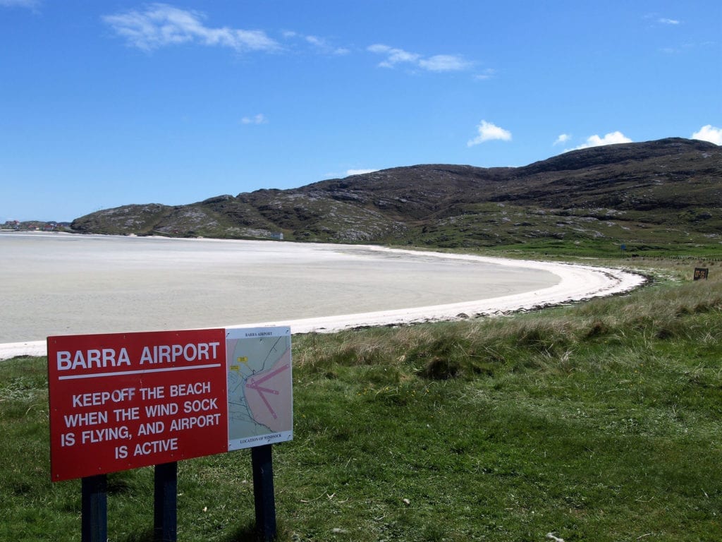 Barra airport, Outer Hebrides by Bryan Hyde, Shutterstock