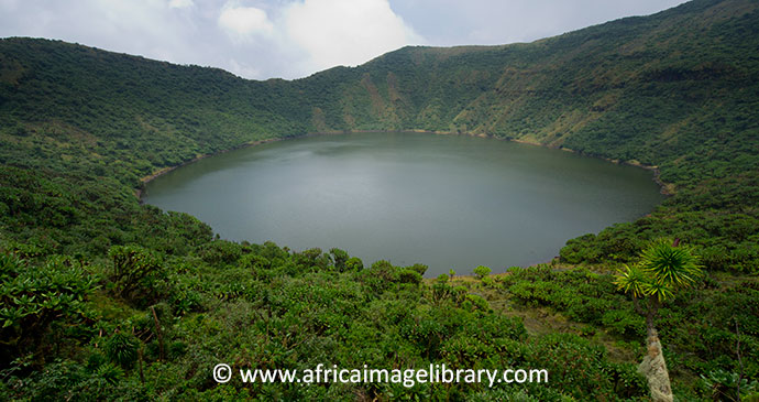 Mount Bisoke Volcanoes National Park by Ariadne Van Zandbergen Africa Image Library