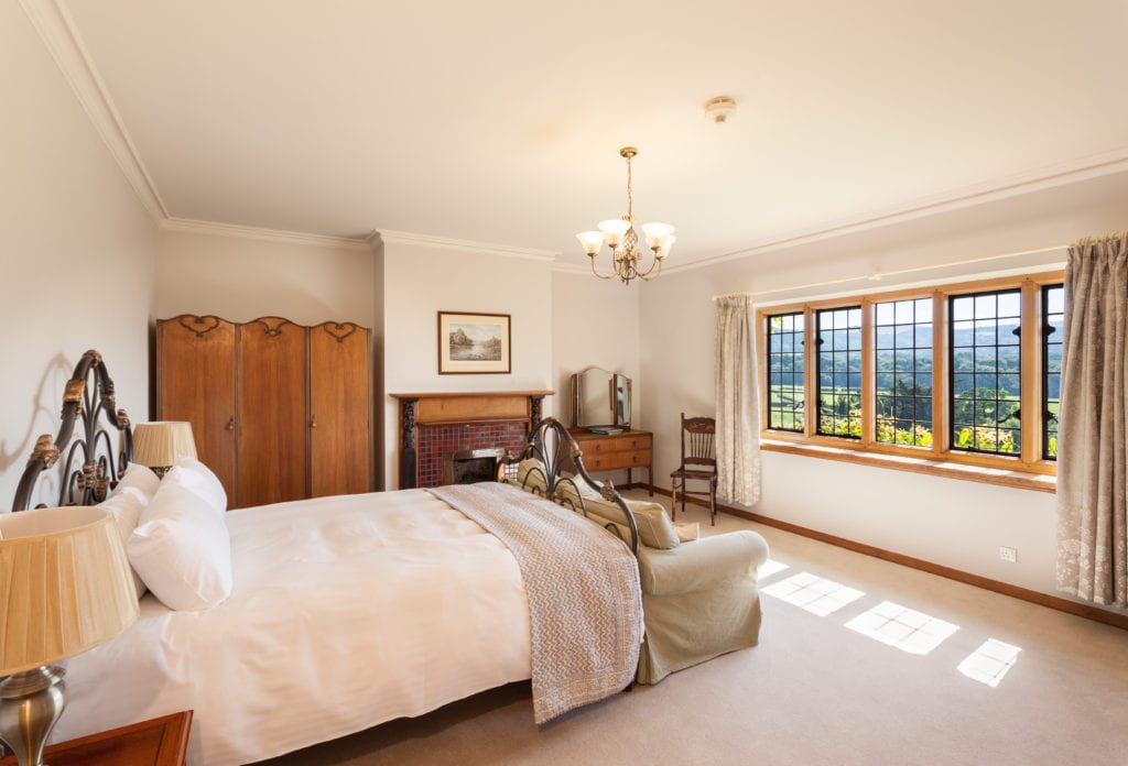 Bossington Hall bedroom