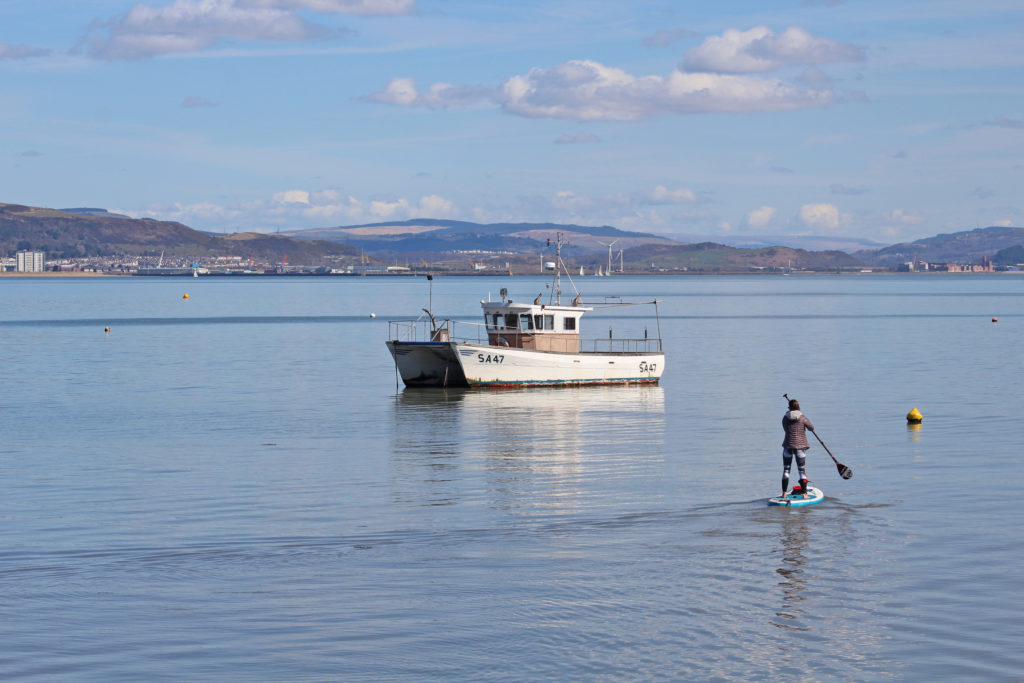 Paddleboarding Lizzie carr