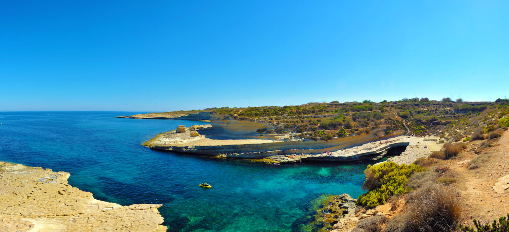 St Peter's Pool beach Malta and Gozo by www.viewingmalta.com