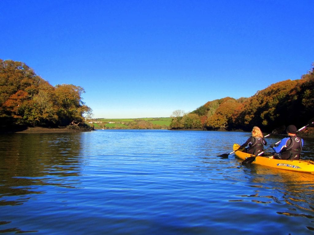 Helford River Cornwall best paddleboarding routes england 