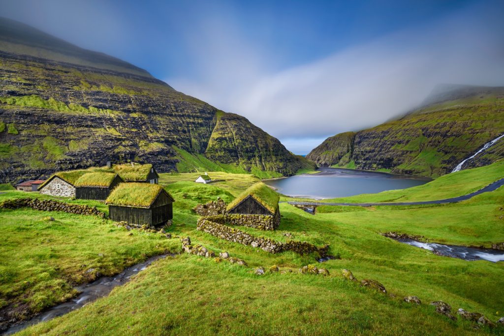 Saksun Faroe Islands remote