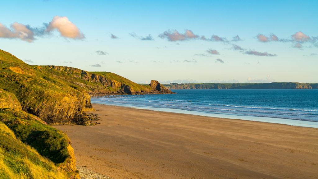 British beaches Newgale Beach