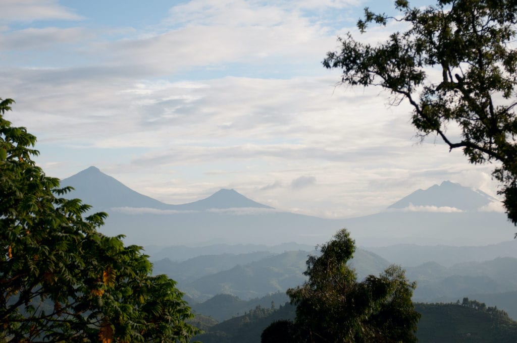 Virunga Mountains Congolese-Ugandan border by AfricaWildlife, Shutterstock