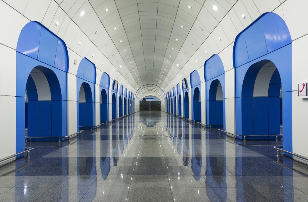 Baikonur metro station almaty Kazakhstan beautiful