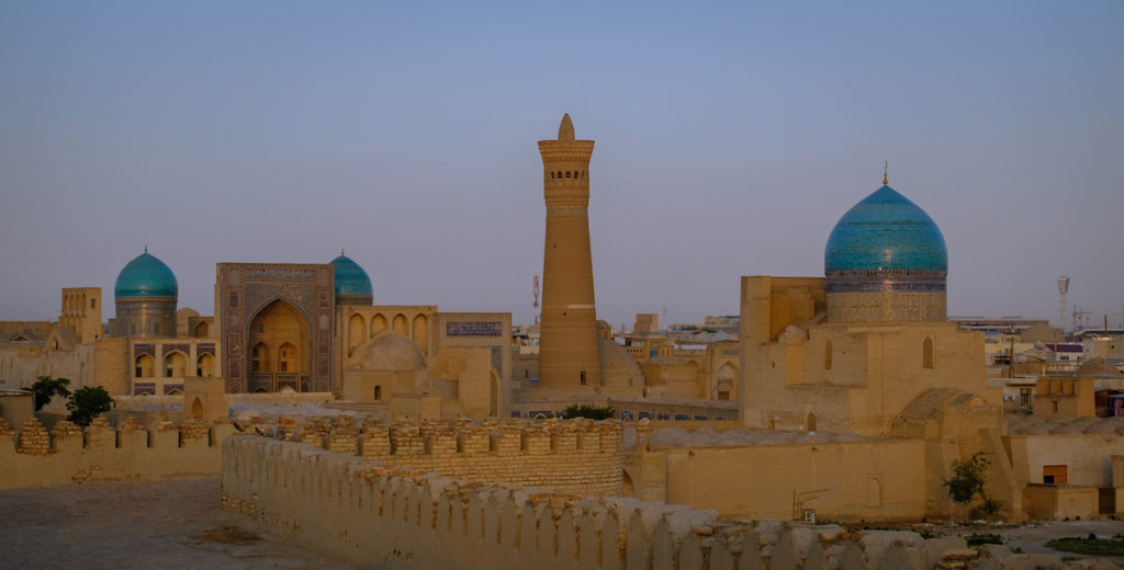 Bukhara Skyline Uzbekistan by Laurent Nilles