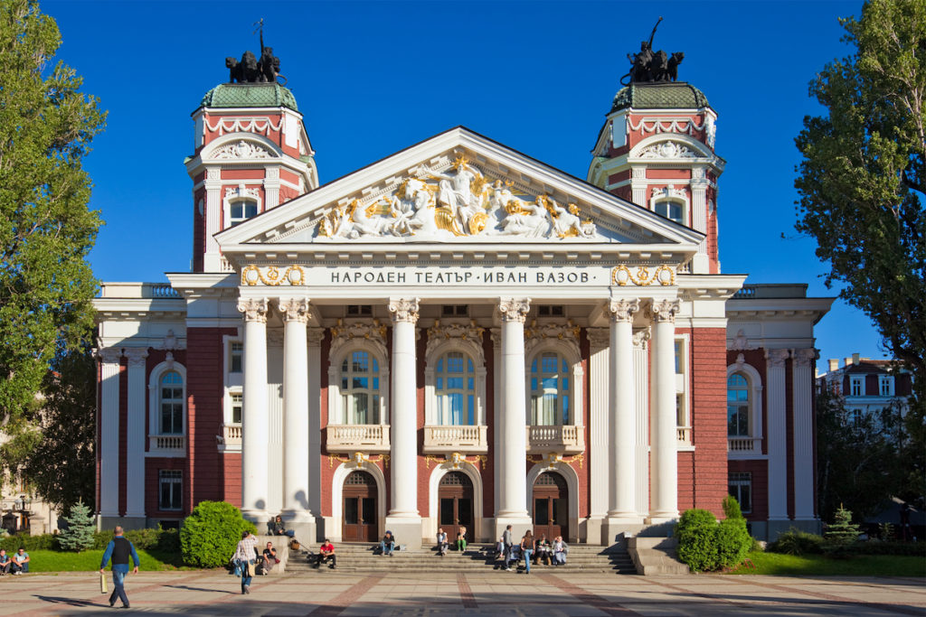 Ivan Vazov National Theatre Bulgaria by Nickolay Stanev Shutterstock