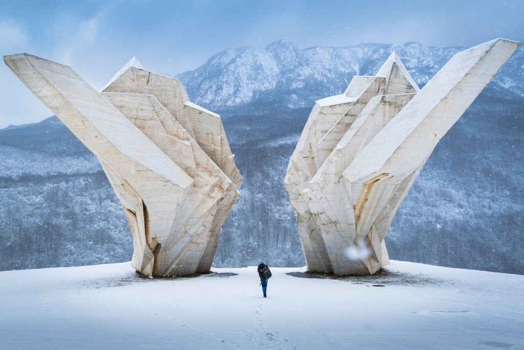 Battle of Sutjeska Memorial Complex spomeniks Bosnia