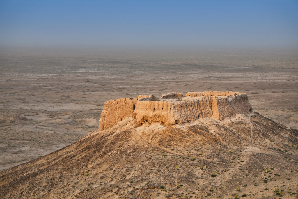 Brick fort Kyzylkum Desert Uzbekistan by Sergey Dzyuba Shutterstock