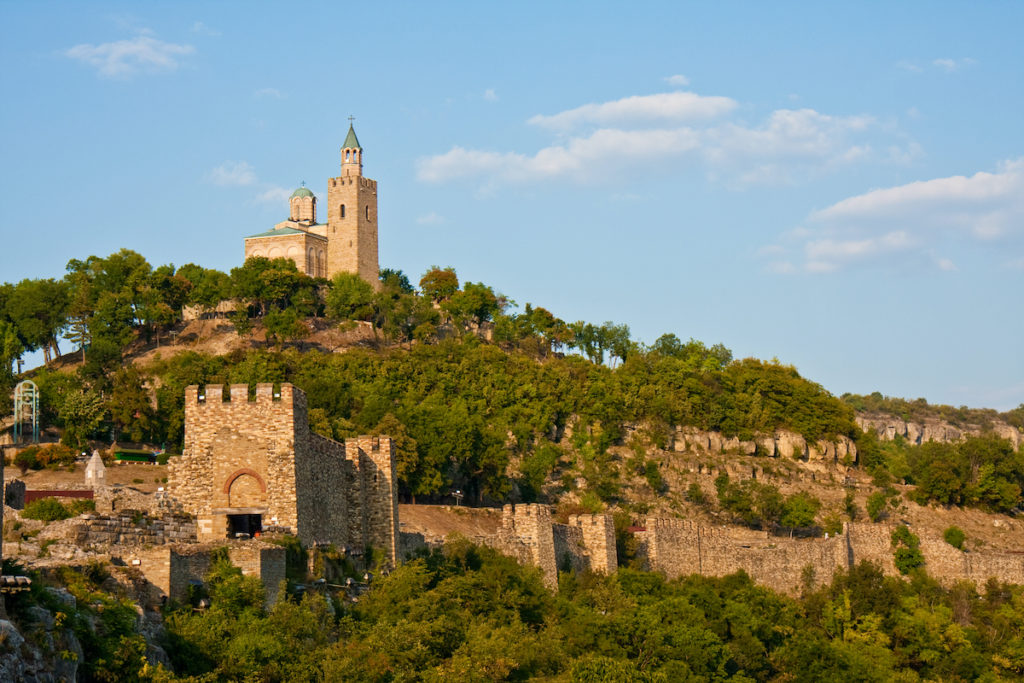 Veliko Tarnovo Tsarevets fort Bulgaria by Nickolay Stanev Shutterstock