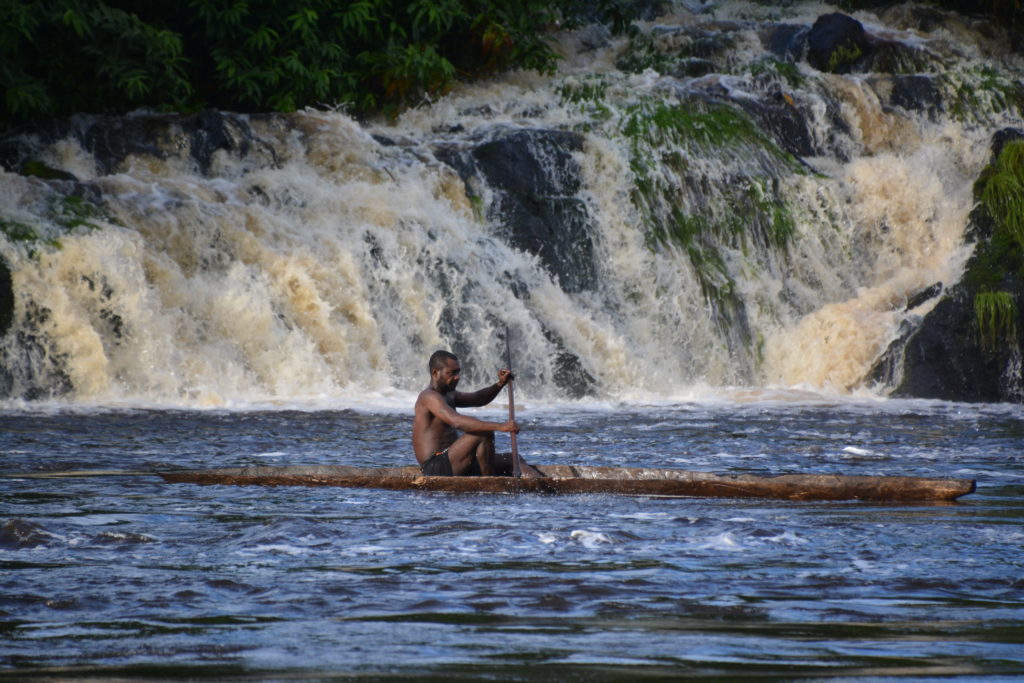 Koungou Falls Ivindo National Park Gabon by Stuart Jarvis