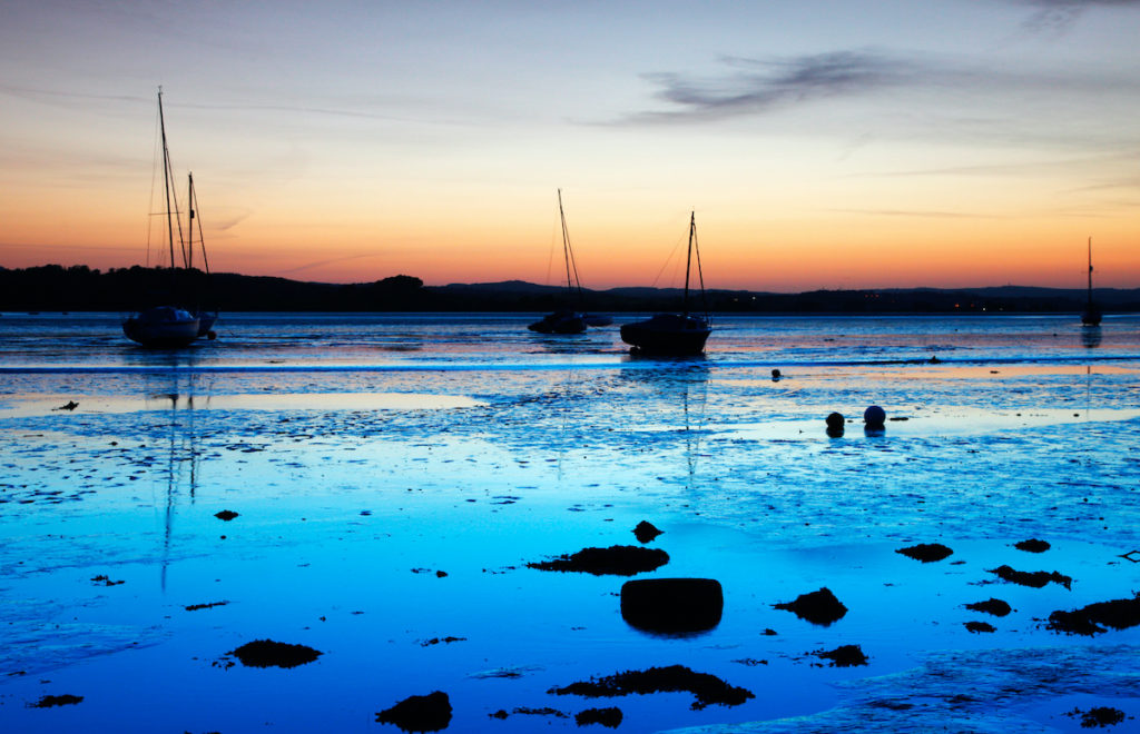 Exe Estuary Sunset Devon by Ollie Taylor Shutterstock