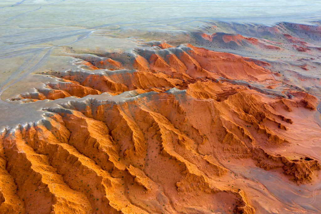 Flaming Cliffs Gobi Desert Mongolia by Kokhanchikov Shutterstock