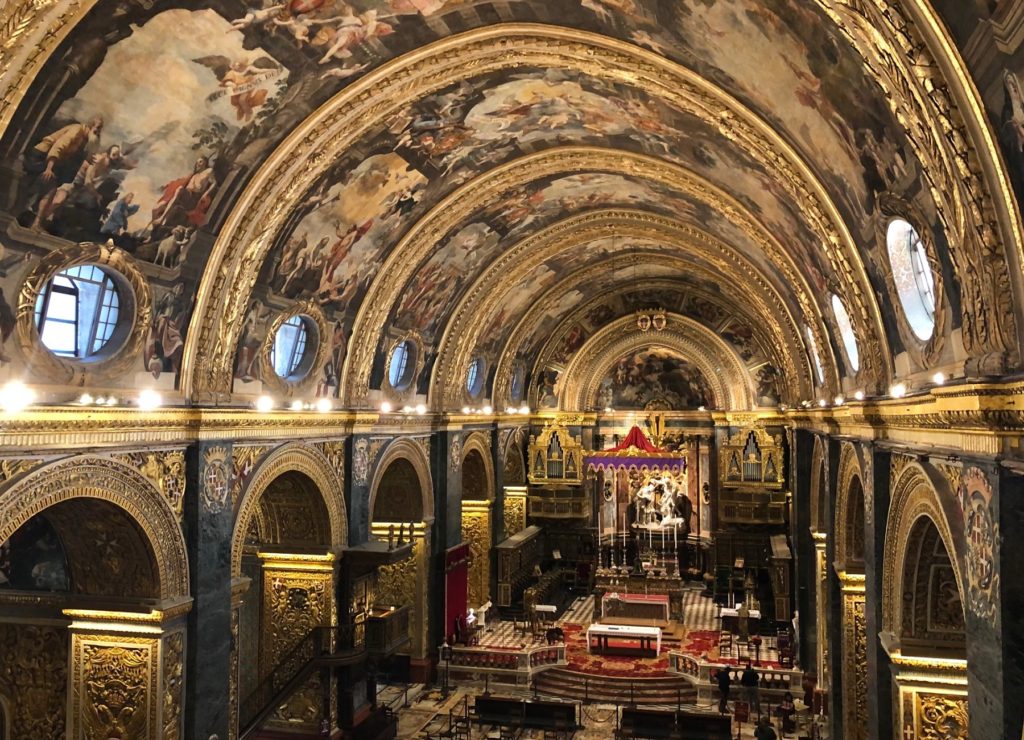 Valletta church, St John's Co-Cathedral