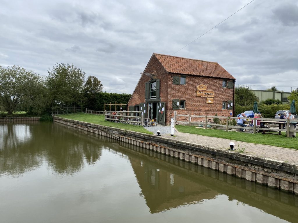 Old Wharf Tearooms Grantham Canal Path