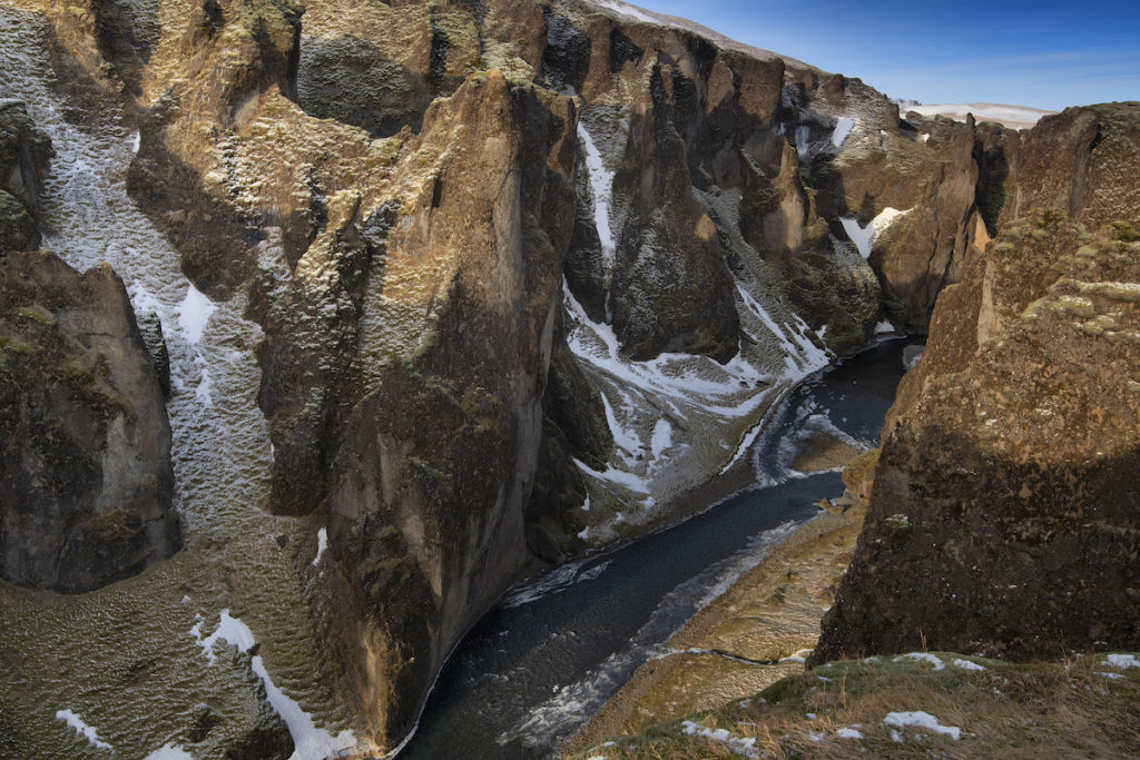 Fjaðrárgljúfur Canyon by Scott Bennett