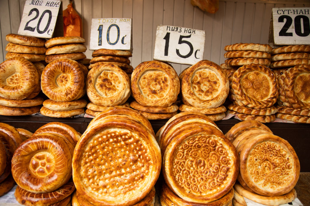 Traditional Kyrgyzstan cultural heritage Bread by Bharat Patel