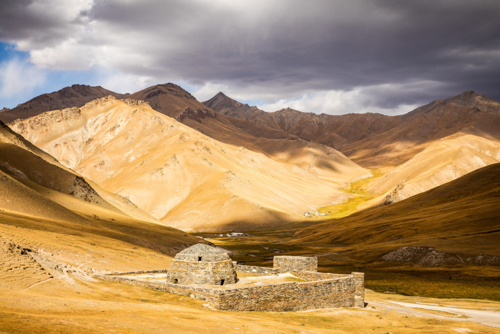 Tash Rabat Kyrgyzstan by Bharat Patel