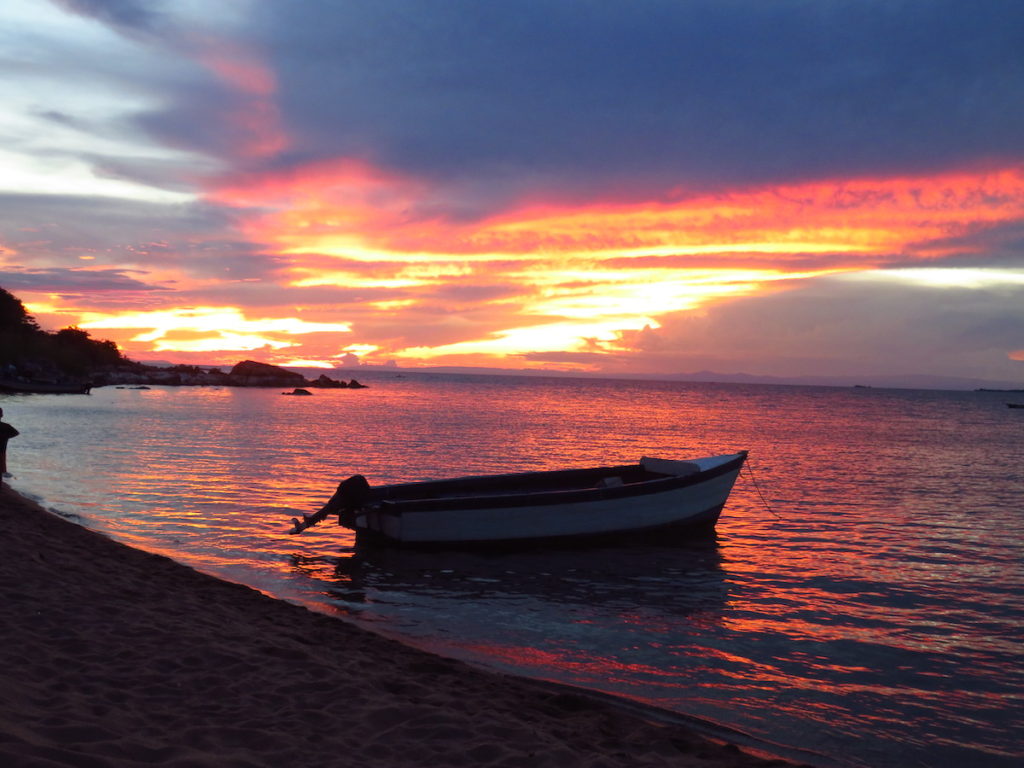 Likoma Island Sunset Beach Malawi by Matt Smith