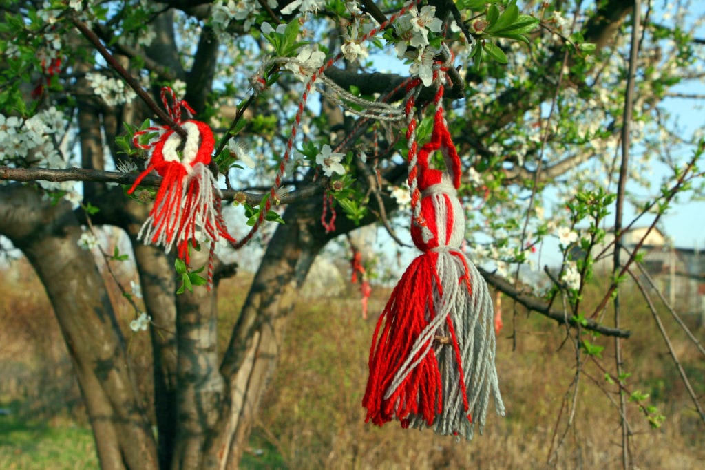 Martenitsa Bracelet Tree Bulgaria's Cultural Heritage by Gustav Wikimedia Commons