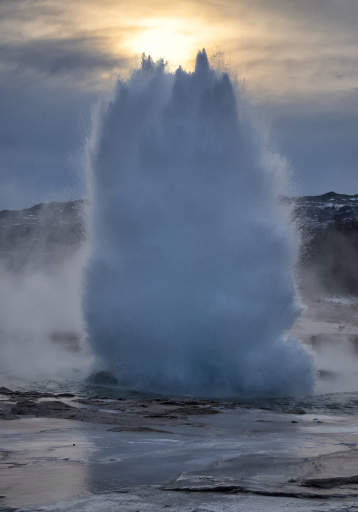 Strokkur Geysir Iceland by Scott Bennett