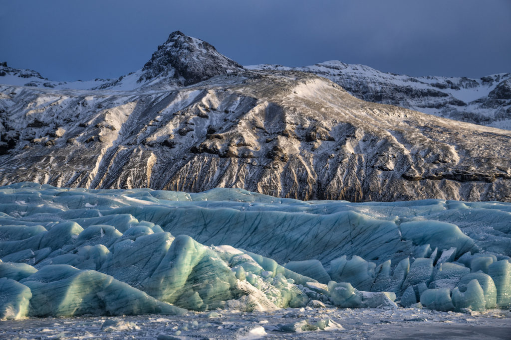 Svínafellsjökull Glacier Iceland by Scott Bennett