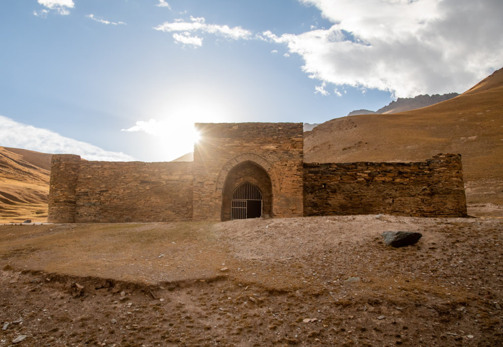 Tash Rabat Kyrgyzstan by Bharat Patel