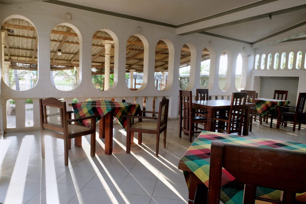 Empty restaurant Colombo Sri Lanka by Nancy Chuang